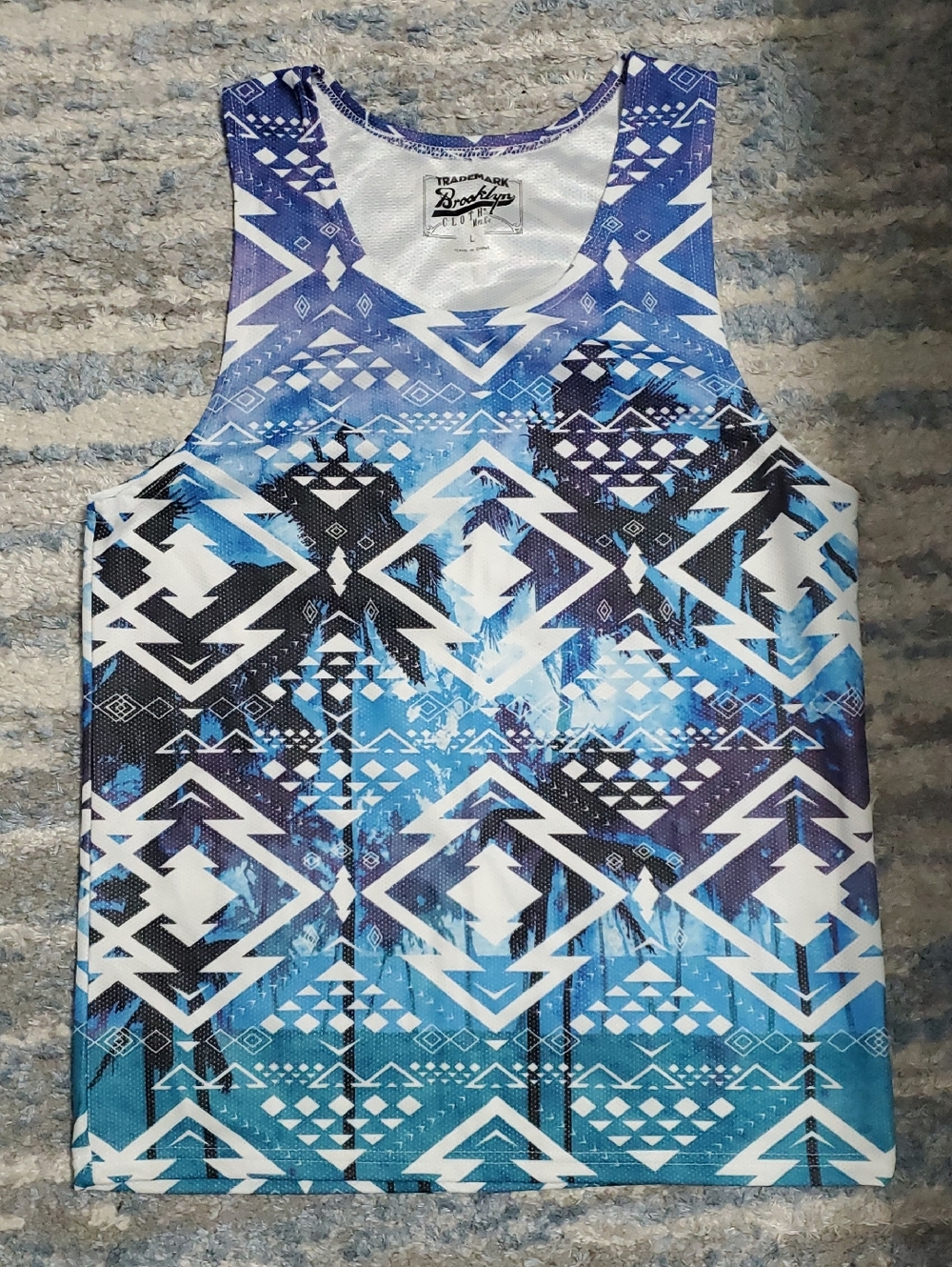 Brooklyn Cloth Print Tank